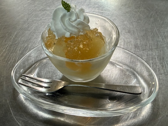 荒尾産梨のコンポート